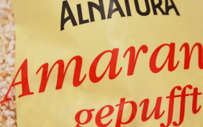 Amaranth - ein eiwei&szlig;reiches Korn
