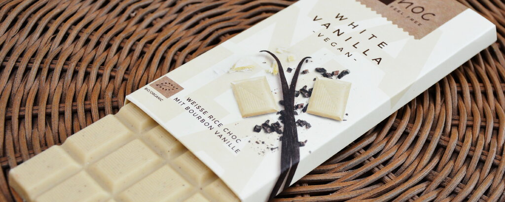 Wei&szlig;e Schokolade mit Bourbon-Vanille