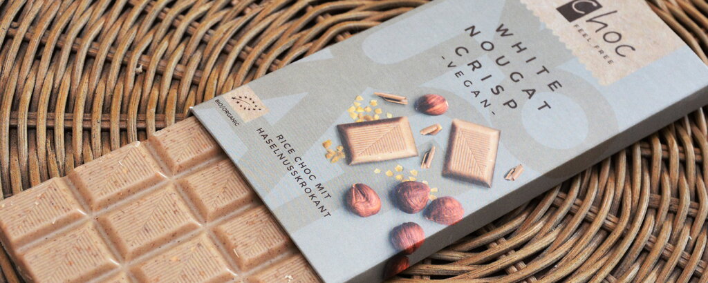 Wei&szlig;er Haselnussnougat mit Krokant