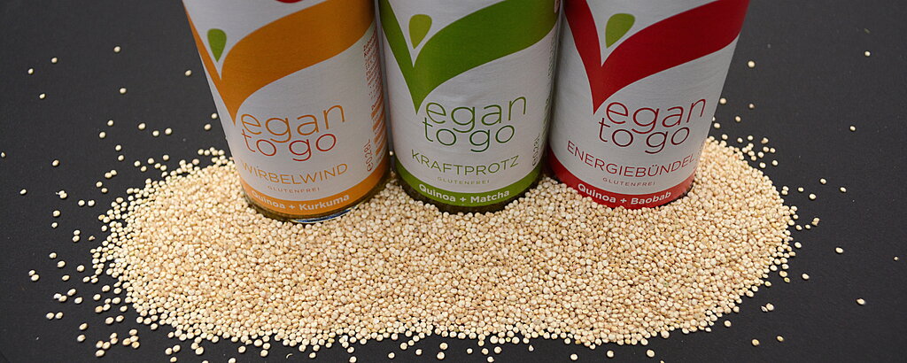 &Ouml;kologische, wiederverwendbare und recyclebare Glasflaschen wurden verwendet.