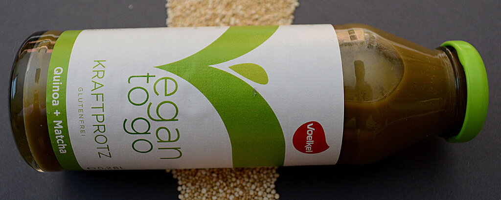 Kraftprotz - Quinoa und Matcha