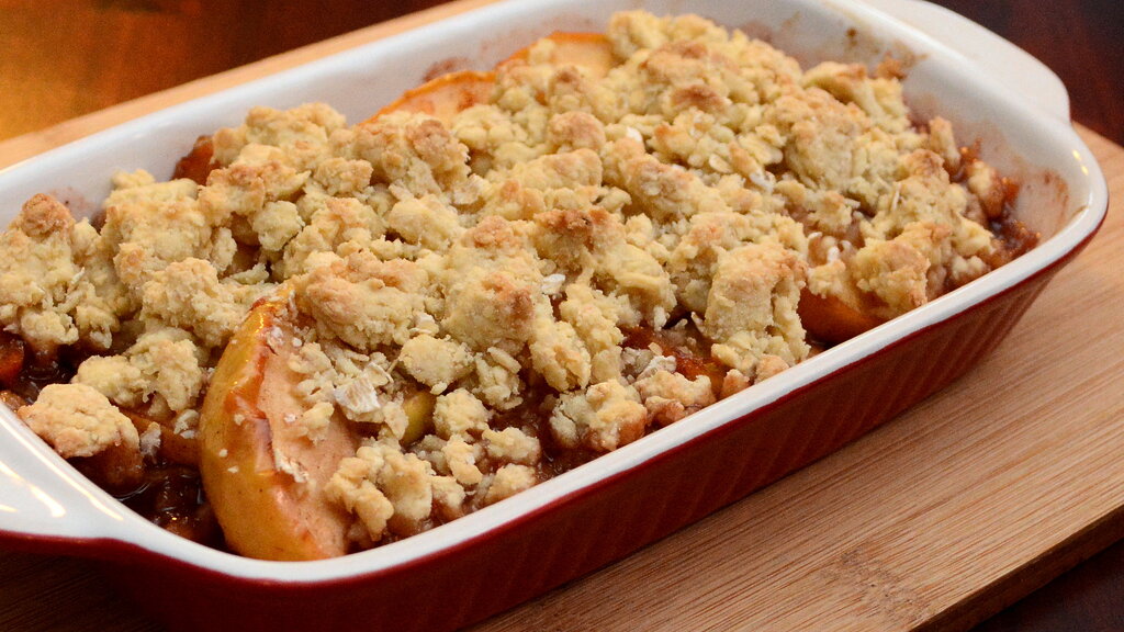 Apfel-Crumble