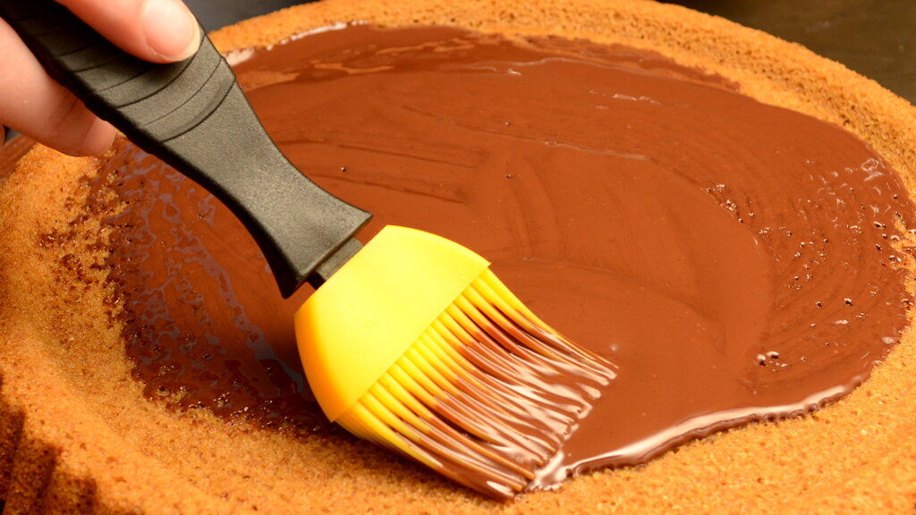 Obstkuchen mit veganem Biskuitboden