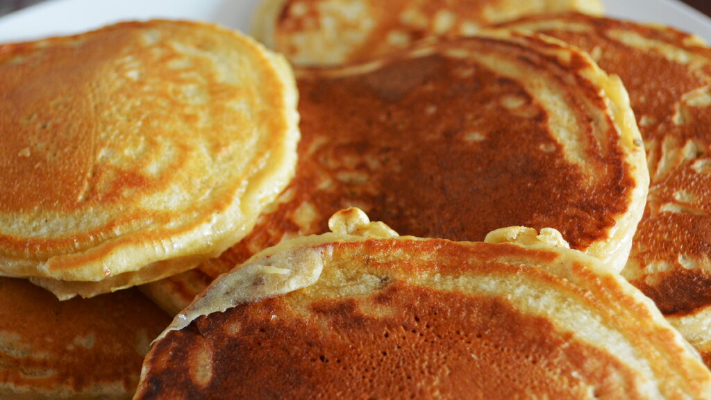 Pancakes ohne Milch und Ei