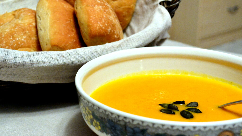 K&uuml;rbis-Kokos-Suppe