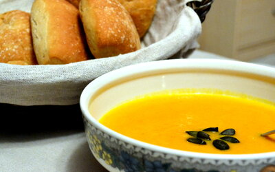 K&uuml;rbis-Kokos-Suppe