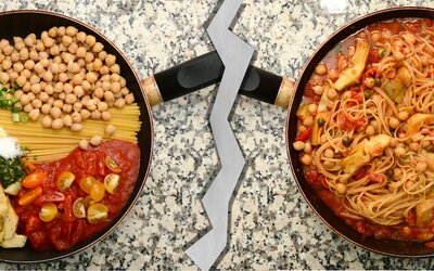 Mediterrane One-Pot-Pasta