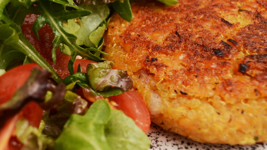 Vegane Frikadellen aus Quinoa und Linsen