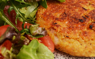 Vegane Frikadellen aus Quinoa und Linsen